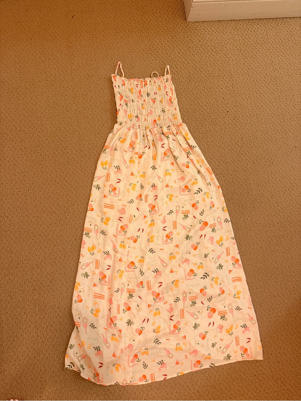 Shop RESA maxi dress summer tie back